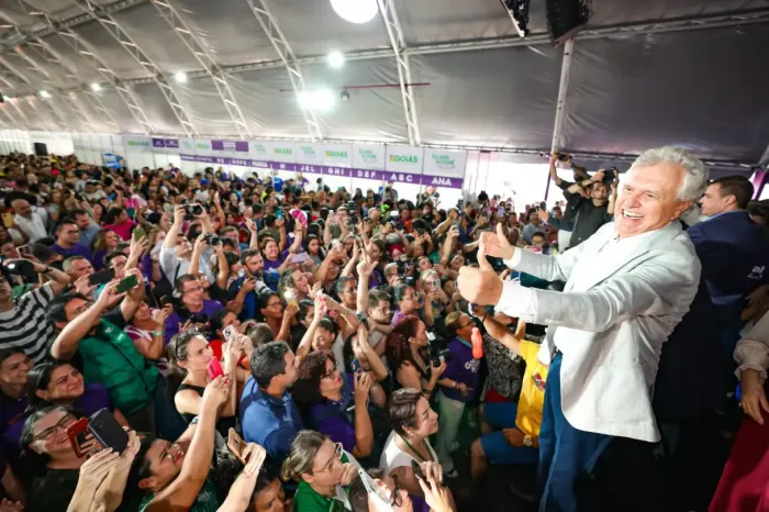 Governador fala sobre a importância do Goiás Social Mulher durante a abertura do evento: “Total dedicação à emancipação feminina” (Foto: Romullo Carvalho e André Saddi)