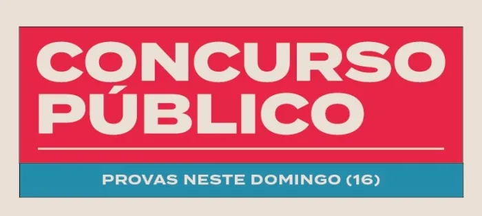 Concurso público do Governo do Estado será realizado neste domingo (16)