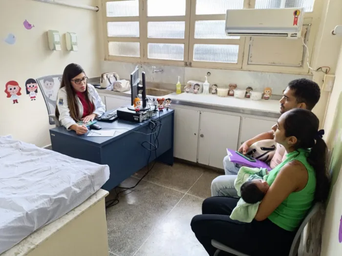 Bebês nascidos no HRG recebem acompanhamento na Sala de Egressos durante os primeiros 28 dias de vida