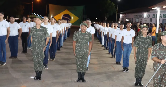 Tiro de Guerra de Porto Nacional realiza cerimônia de incorporação para 50 novos atiradores