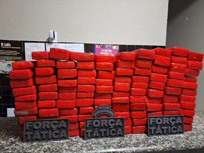 Polícia Militar do Piauí apreende 293 tabletes de maconha avaliados em R$ 3 milhões em Valença