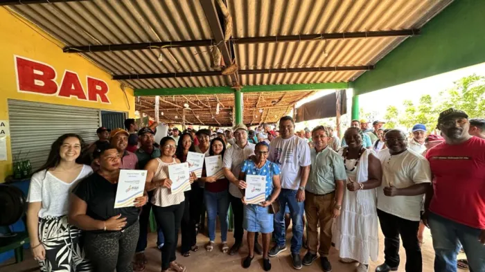 Interpi entrega mais de 200 títulos de terra em Sucupira com presença do Banco Mundial