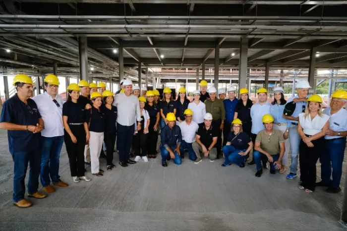 Autoridades acompanham avanço das obras do Hospital de Amor em Dourados