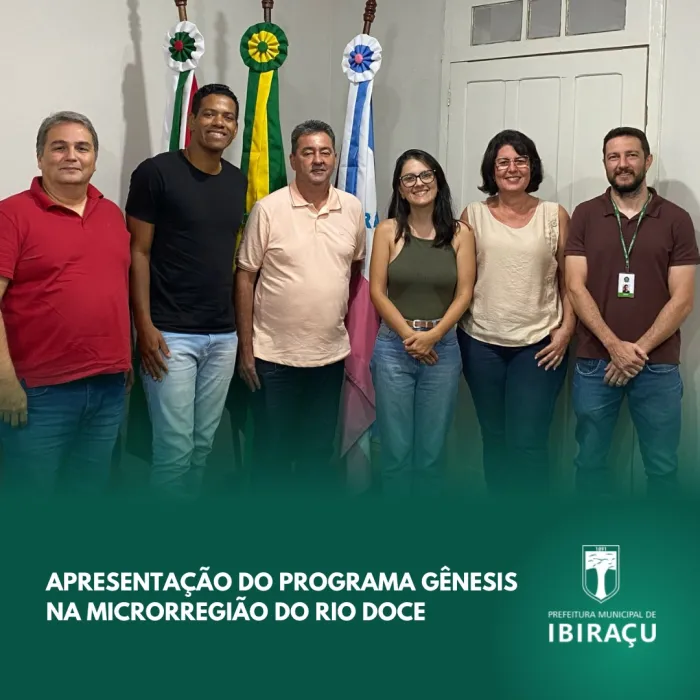 APRESENTAÇÃO DO PROGRAMA GÊNESIS NA MICRORREGIÃO DO RIO DOCE
