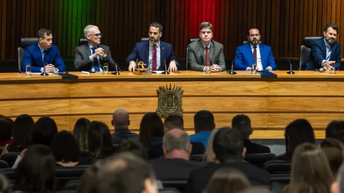 Governador valorizou troca de experiências para fortalecer combate ao crime -Foto: Vitor Rosa/Secom