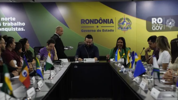 Diretor técnico de Políticas Públicas da Seas, Bruno Afonso, destacou a importância da reunião entre gestores da Assistência Social