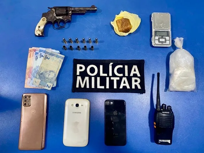 13º BPM apreende armas e drogas durante operação em São Mateus