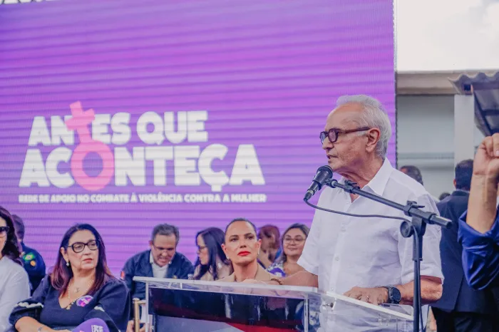 Cícero Lucena celebra união do Executivo, Legislativo e Judiciário durante inauguração da 1ª ‘Sala Lilás’ do Brasil