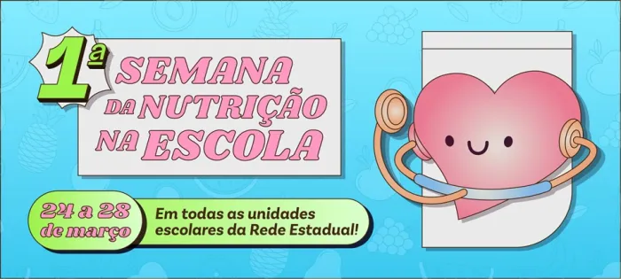 Rede Estadual realizará ‘Semana da Nutrição na Escola’