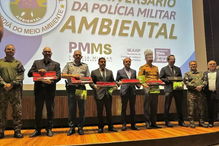CORONEL DAVID PARABENIZA 38 ANOS DA PMA E DESTACA COMBATE A INCÊNDIOS NO PANTANAL