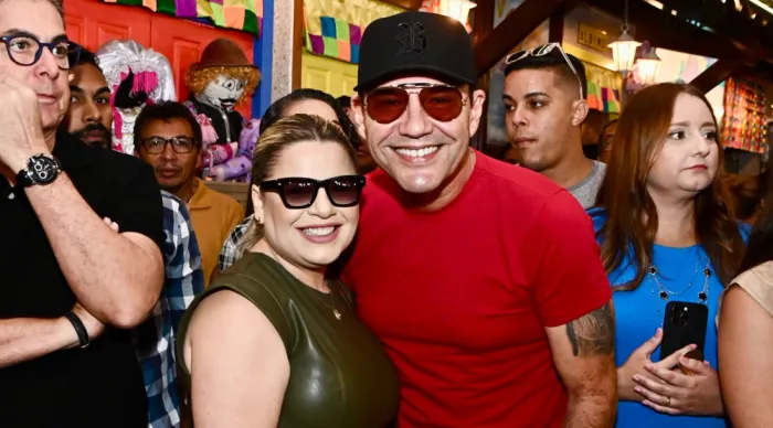 Xande e Nanda, Fogo na Saia | Foto: Funcap