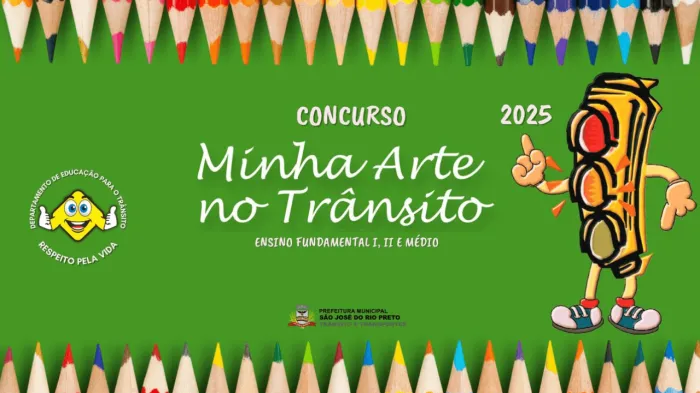 Resultado final do concurso “Minha Arte no Trânsito” é divulgado