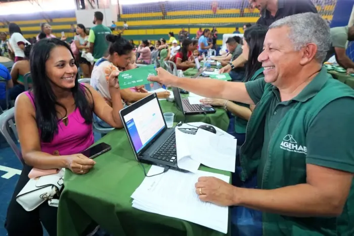 Programa Pra Ter Onde Morar – Aluguel Social oferece 455 novas vagas para famílias de sete municípios goianas até o final de março (Foto: Octacílio Queiroz e Edgard Soares)