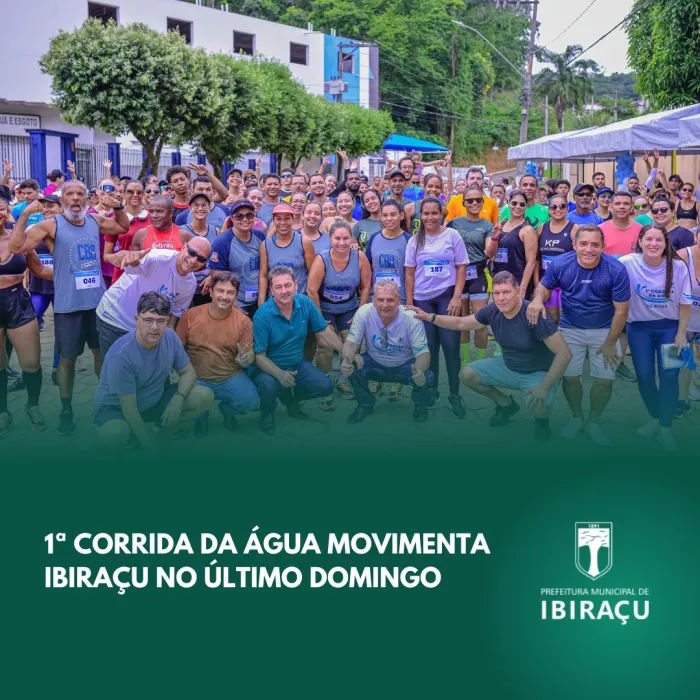 1ª Corrida da Água movimenta Ibiraçu no último domingo