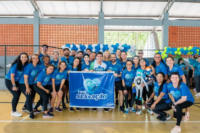 SES realiza gincana com os servidores e arrecada mais de três toneladas de alimentos