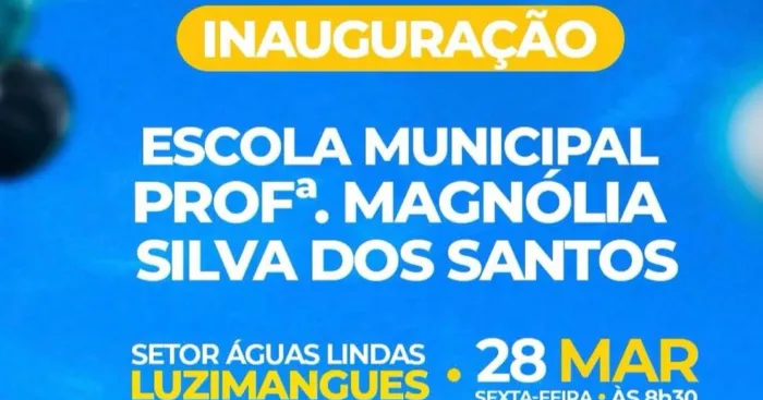 Com investimento de mais de R$ 6 milhões, Prefeitura de Porto Nacional entrega escola em Luzimangues