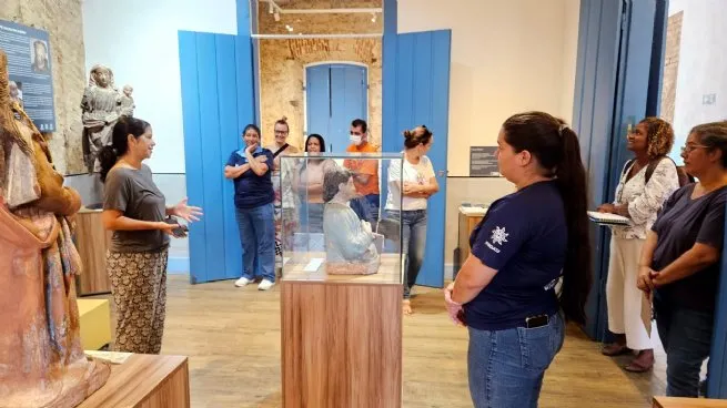 Fundass promove visita monitorada para capacitar servidores públicos dos museus de São Sebastião