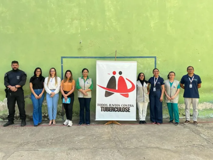 Sejus e Sesapi realizam palestra sobre tuberculose em penitenciária