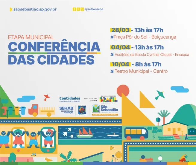 Sehab inicia programação da Conferência das Cidades e fala sobre habitação e regularização fundiária