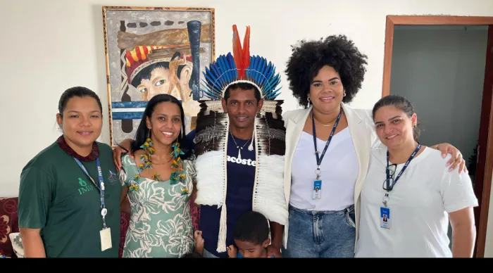 Secretaria de Assistência Social, Inclusão e Cidadania se reúne com liderança do povo Xokó