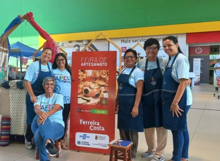 Artesãos participam de Feira de Artesanato no Ferreira Costa até o próximo domingo