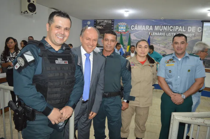 Polícia Militar participa de audiência pública em Coxim