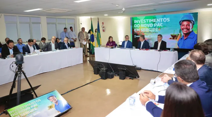 Fábio Mitidieri cobra andamento obra da BR-101 em reunião de alinhamento para agilizar entregas do PAC no estado