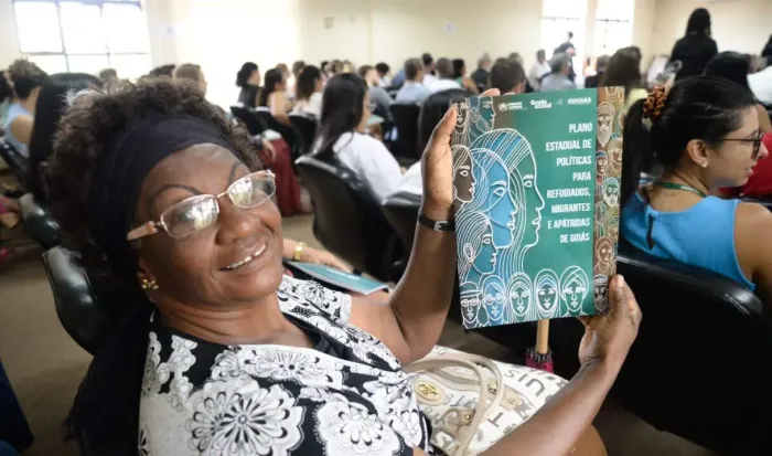 Goiás se torna o 5º estado brasileiro a ter um plano com políticas públicas voltadas para refugiados, migrantes e apátridas (Foto: Wagnas Cabral/Seds)