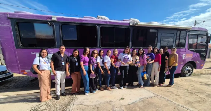 Rota de março do Ônibus Lilás encerra serviços na cidade de Altos