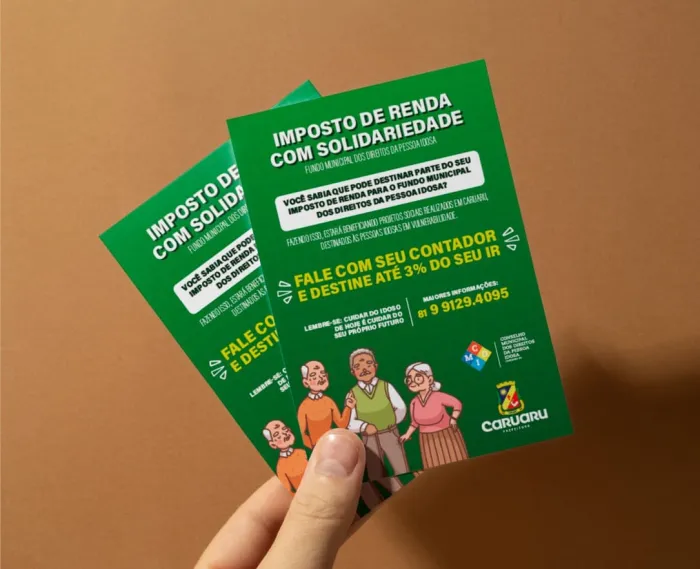 Caruaru lança campanha Imposto de Renda com Solidariedade para apoiar políticas públicas voltadas à pessoa idosa