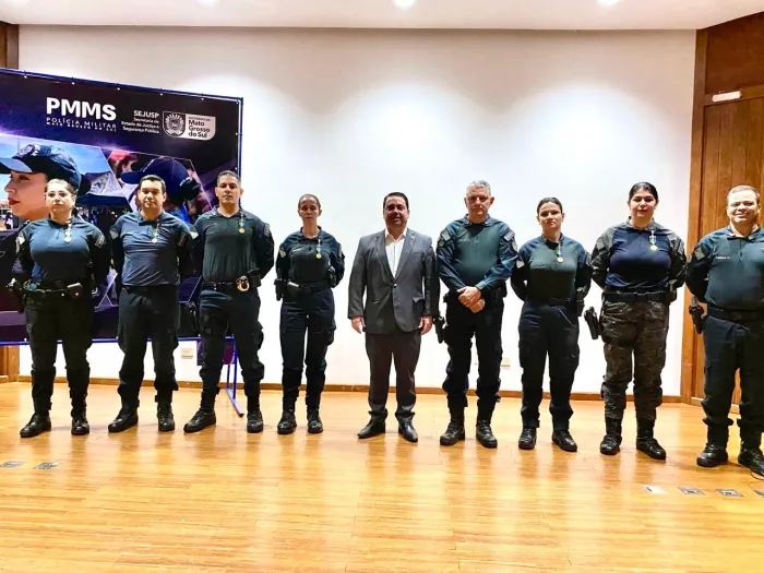 PMMS homenageia policial militar da área do CPA-2 com Outorga da Medalha Tenente-Coronel Ana Neize Baltha
