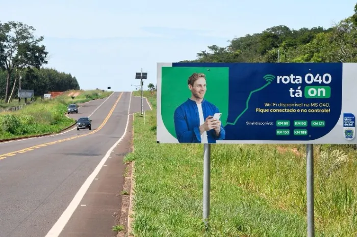 Indicação de Caravina garante Wi-Fi gratuito e mais segurança na MS-040