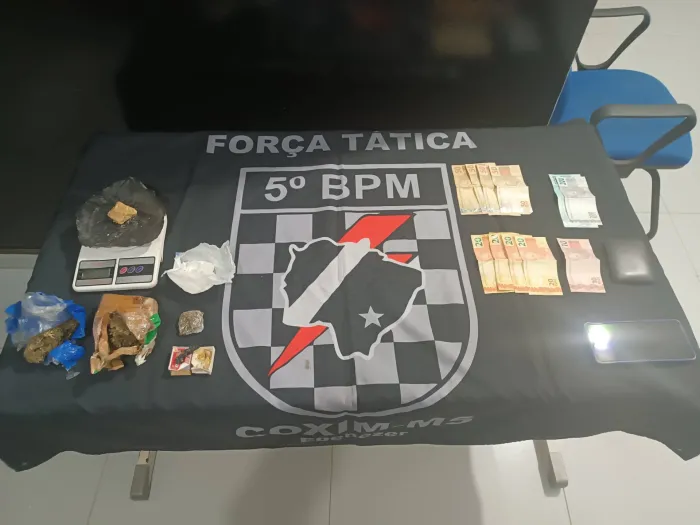 Polícia Militar prende autor que realizava entrega de drogas via delivery em Sonora