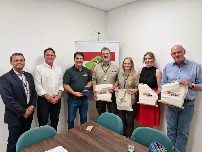 Secretaria do Meio Ambiente recebe comitiva da Alemanha para intercâmbio sobre turismo sustentável e educação ambiental