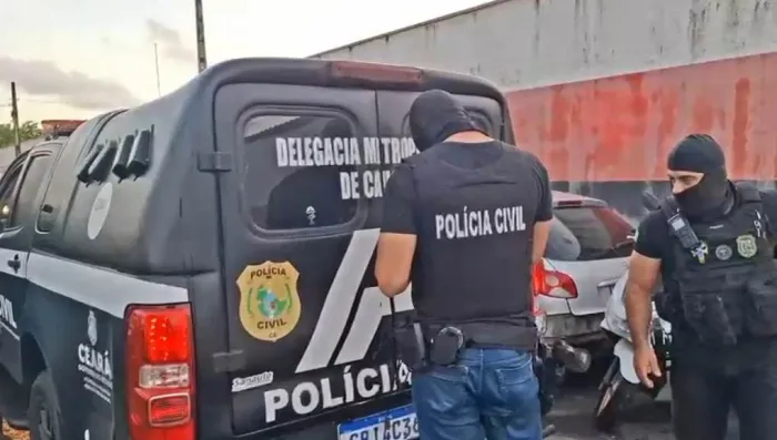 Operação Efeito Colateral da PCCE resulta na captura de 15 pessoas na cidade de Caucaia