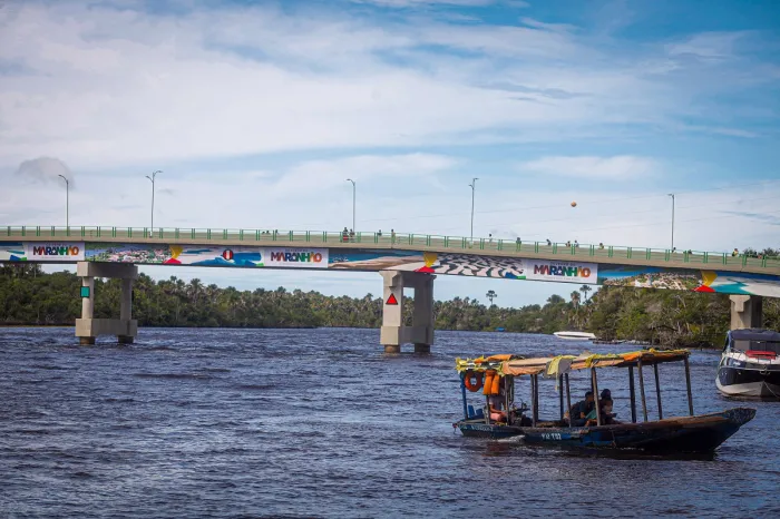 Em Barreirinhas, Governo do Estado inaugura ponte sobre o Rio Preguiças e facilita acesso ao Parque Nacional dos Lençóis Maranhenses
