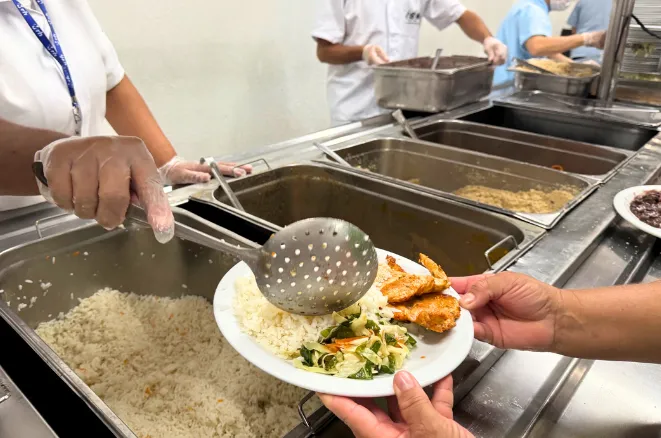 HGWA promove campanha para incentivar refeições mais saudáveis e evitar desperdícios