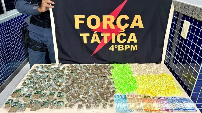 PM apreende drogas em bairros de Vila Velha