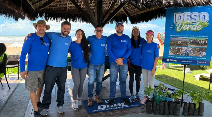 Deso participa de projeto ‘Praia Viva’ e realiza ação de educação ambiental