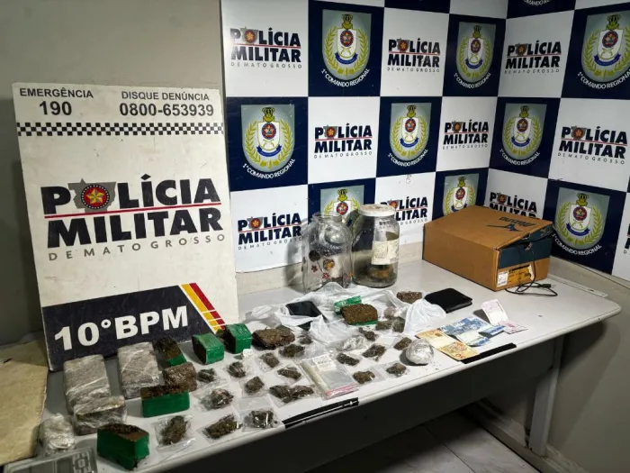 Polícia Militar prende casal por tráfico de drogas e abandono de incapaz no Distrito da Guia