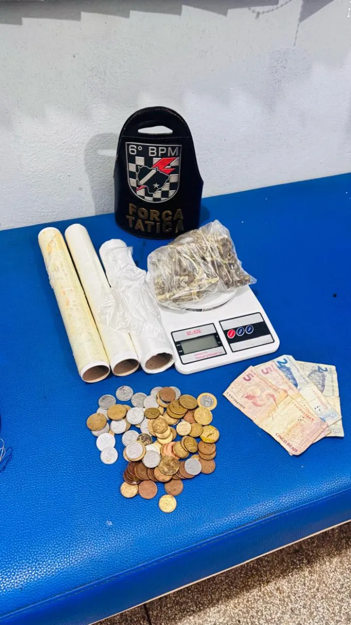 Polícia Militar Conduz Suspeito com Entorpecentes Ilícitos em Ladário