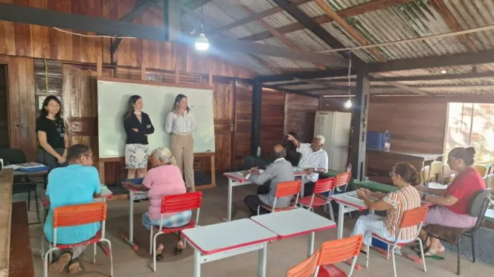 Superintendência Regional de Educação de Espigão do Oeste acompanha turma do Programa Brasil Alfabetizado