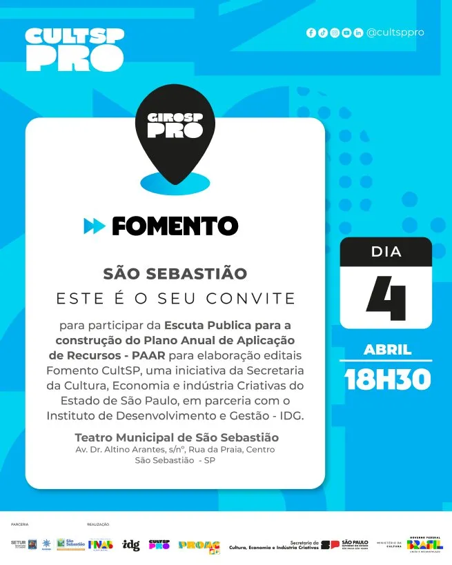 Governo de SP realiza escuta ativa em São Sebastião para construção do Plano Anual de Aplicação de Recursos