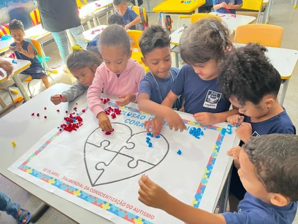 Educação faz atividades nas escolas em alusão ao Dia Mundial da Conscientização do Autismo