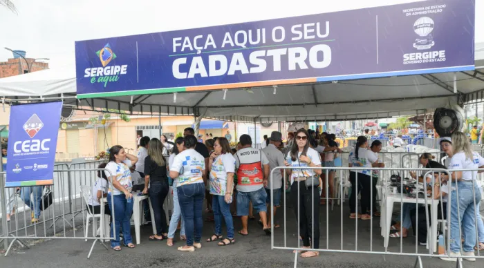 Centro de Atendimento ao Cidadão leva serviços à população de São Domingos no ‘Sergipe é aqui’