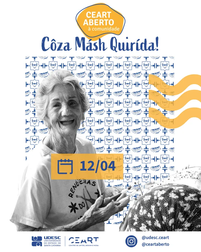 Udesc divulga atrações da edição Côza Másh Quirida! do Ceart Aberto à Comunidade