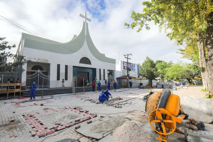 Obras do Centro Histórico seguem dentro do prazo