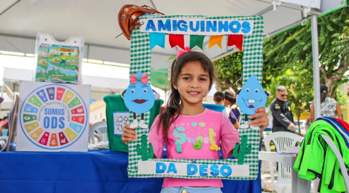 Deso leva atividades de educação ambiental à população de São Domingos no ‘Sergipe é aqui’