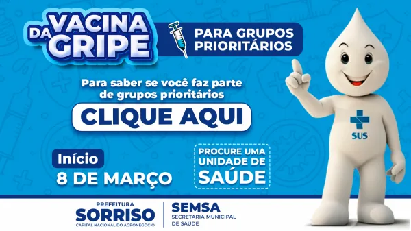 Confira os grupos prioritários para imunização contra a gripe