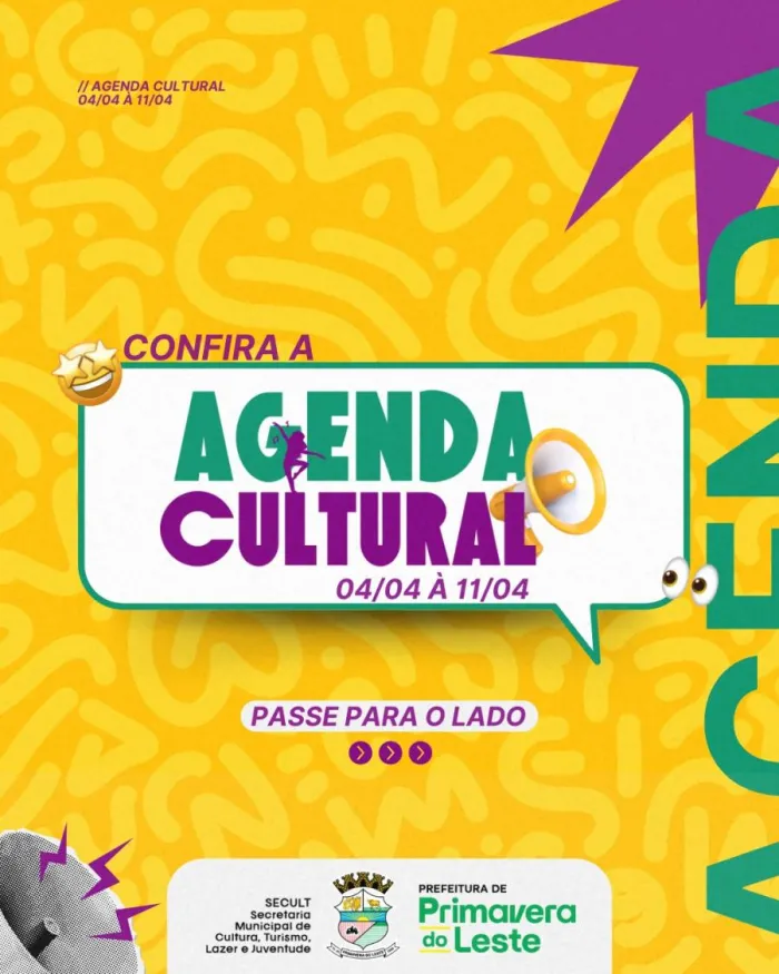 Primavera do Leste tem programação cultural gratuita para toda a família